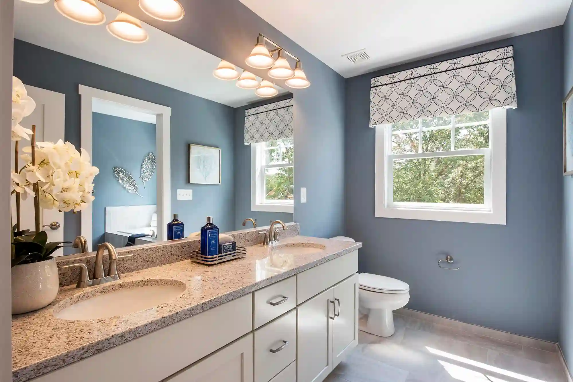 how to paint a bathroom vanity