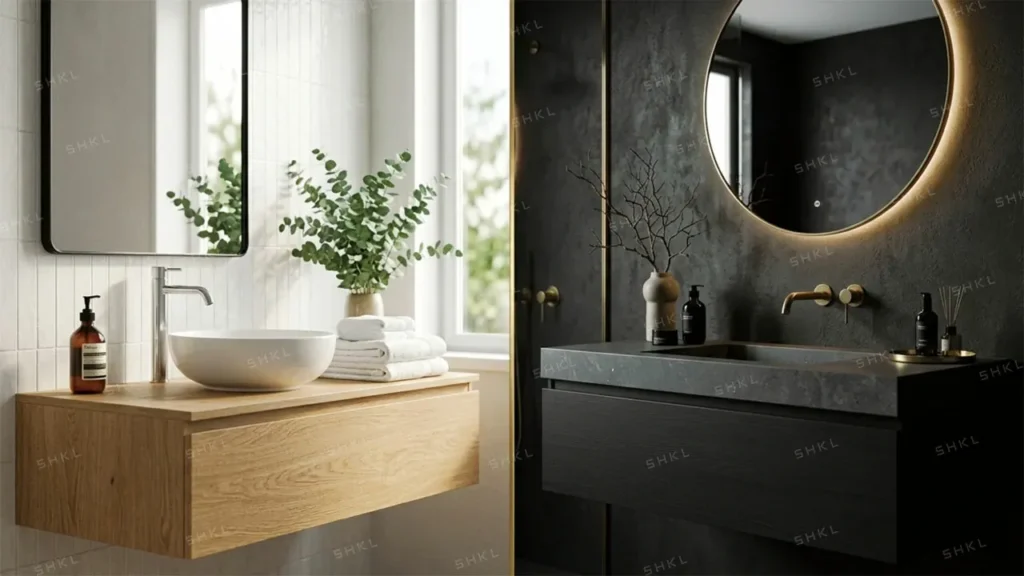 what is a bathroom vanity