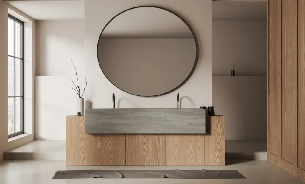 what is a bathroom vanity