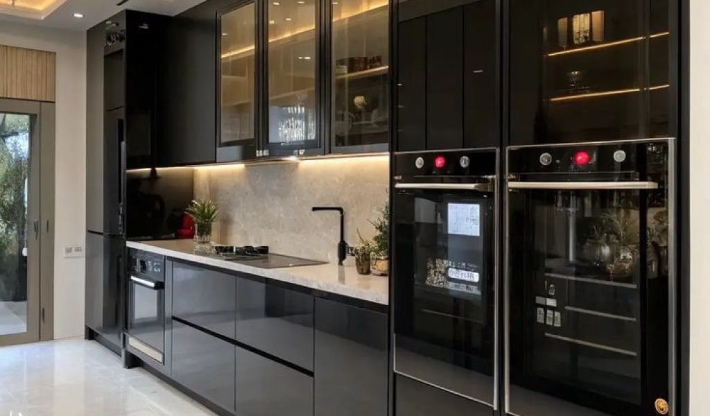 Black Modern Kitchen Ideas