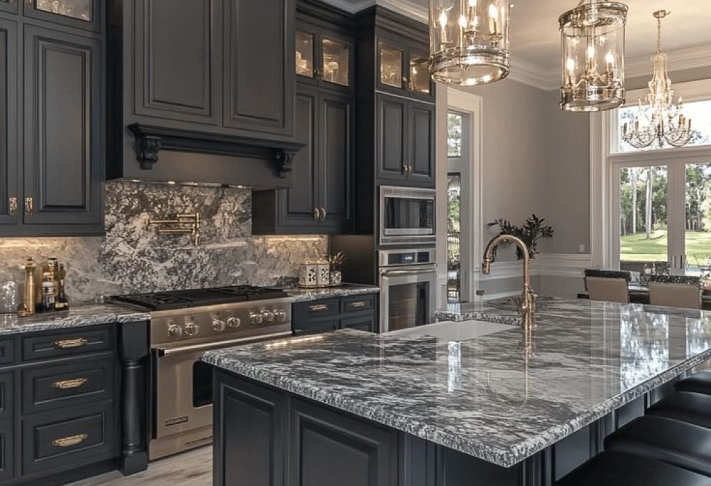 Dark Gray Kitchen Cabinets That Balance Bold Design