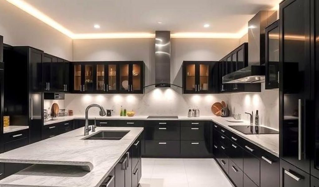 Kitchens With Black Cabinets for Bold Elegance